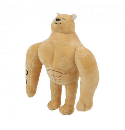 9.8inch Plush Toy Backrooms Buff Doge Horror Game Figure Stuffed Doll Soft Stuffed Animal Toy For Kids Fans 9.8inch Plush Toy Backrooms Buff Doge Horror Game Figure Stuffed Doll Soft Stuffed Animal Toy For Kids Fans